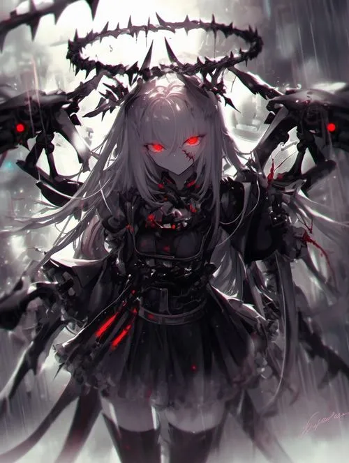 72 Ảnh Ác Quỷ Anime Nữ Ngầu lạnh lùng đậm phong cách quyền lực bí ẩn và ma mị