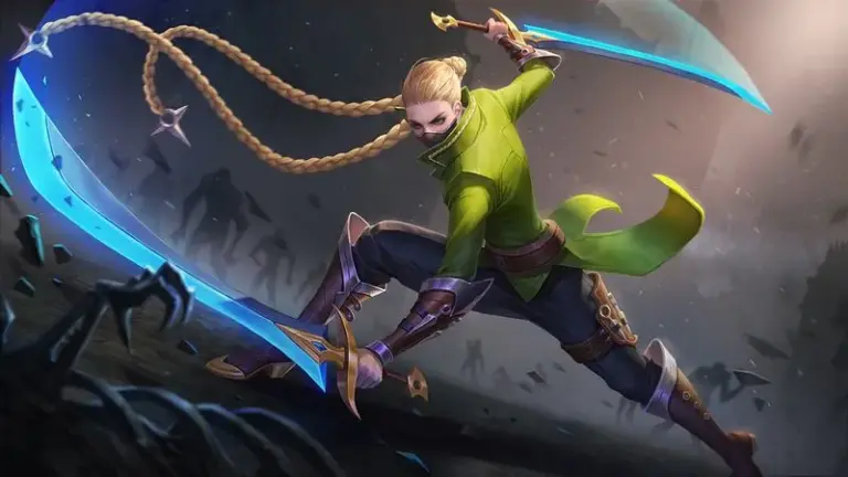 35 Hình Ảnh Airi Liên Quân phong cách kimono Nhật họa tiết rồng nổi bật ánh sáng trăng huyền bí